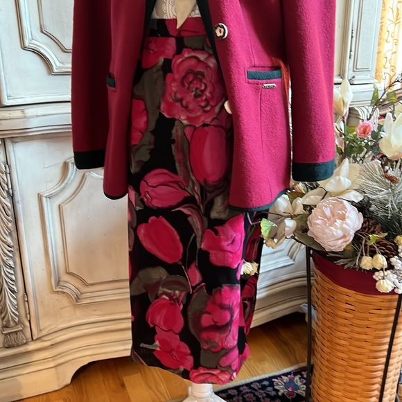 GEIGER PENCIL SKIRT EXCEPTIONAL VTG FINE WOOL AUSTRIA SZ: 44 US LG NEW WITH TAGS - Picture 2 of 7